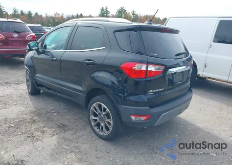 2018 Ford Ecosport Titanium from USA, damaged, VIN MAJ6P1WL6JC161942
